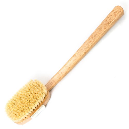 Kent Bath Brush with Pure White Bristle and Detachable Head - FD3 - Pa