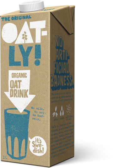 Clearance - Oatly Oatly Oat Drink Organic 1 Litre-6 Pack