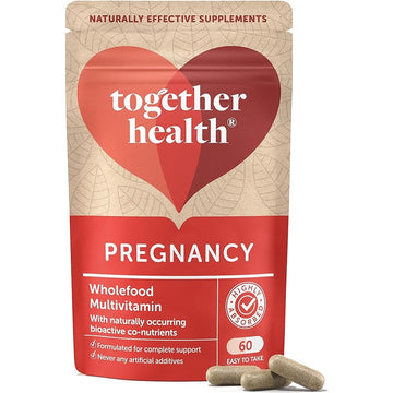 Clearance - Together Health WholeVit Pregnancy Multivit 60 Caps