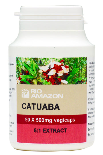 Catuaba 5:1 Extract 500mg  90 vcaps