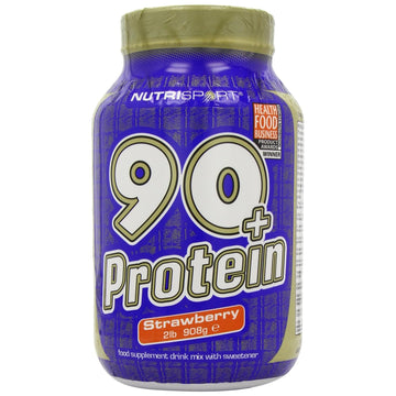 NUTRISPORT N/Sport 90+ Protein StrawNUTRISPORT - Aspartame Free 908g