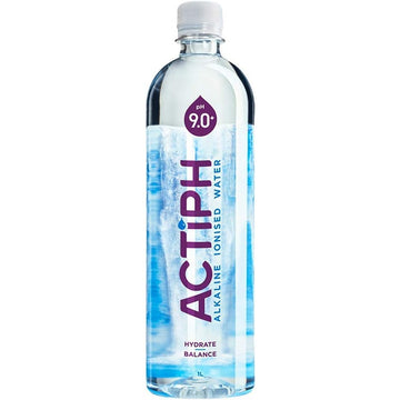 ACTIPH Water Alkaline Ionised Water 1L - 12 Pack