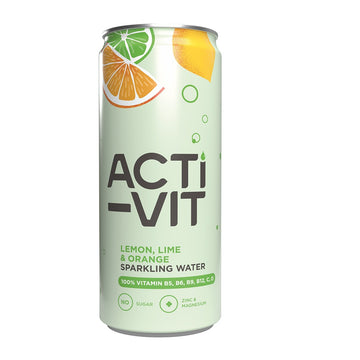 ACTIPH Water Lemon Lime & Orange Acti-vit 330ml - 12 Pack