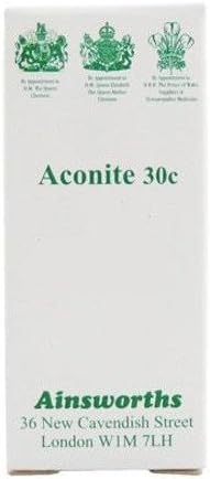 Ainsworths Aconite 30c Single Counter Remedy 120 Tabs - 3 Pack