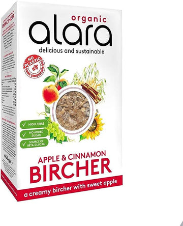 Alara Bircher Apple and Cinnamon Organic 650g