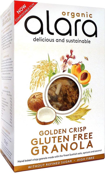 Alara Golden Crisp Granola Org GF 325g