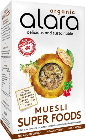 Alara Organic Muesli Super Foods 500g