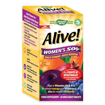 ALIVE! Women's 50+ Multi-Vitamin OAD 30tabs