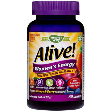 Nature's Way Alive! Women`s Soft Jells Multi-vitamin 60 Chewables