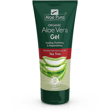 Aloe Pura Aloe Vera Gel & Tea Tree 200ml