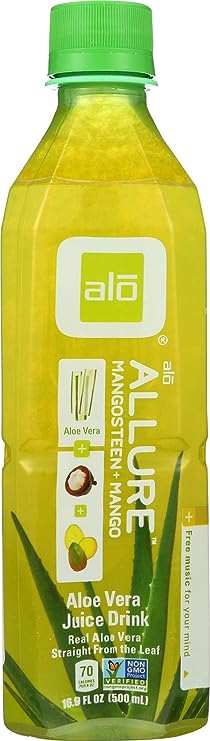 Alo ALOE VERA + MANGOSTEEN + MANGO / 500ml  - 4 Pack