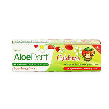 Aloe Dent Children's Aloe Vera Toothpaste 50ml Strawberry