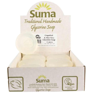 ALTER/NATIVE Alter/Native by Suma Grapefruit & Aloe Glycerine Soap 90g - 12 Pack