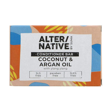 Alter Native Conditioner Bar Coconut Argan & Ylang Ylang 90g - 6 Pack