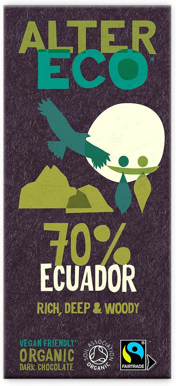 AlterEco AlterEco Dark Chocolate 70% Ecuador 100g