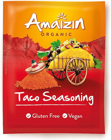 Amaizin Amaizin Organic Taco Seasoning Gluten-Free & Vegan 30g - 12 Pack