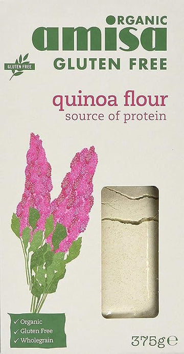 Amisa Amisa Organic Quinoa Flour GF 375g - 6 Pack