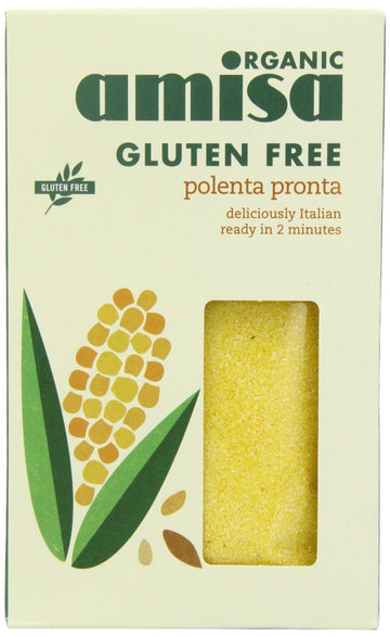 Amisa Organic Polenta Pronta 375g - 2 Pack