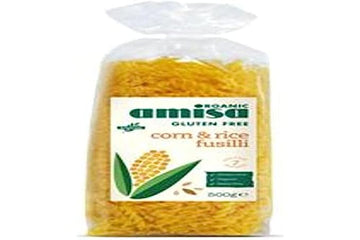 Amisa Organic & Gluten Free Corn & Rice Fusilli 500g