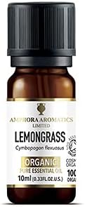 Amphora Aromatics Lemongrass Organic Essential Oil 10ml