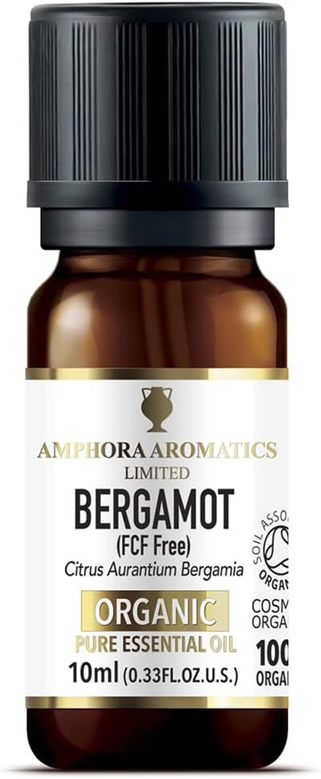 Amphora Aromatics Organic Bergamot Essential Oil 10ml
