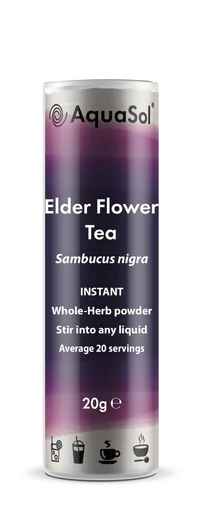 Aquasol Elderflower Instant Herbal Tea 20g  - 2 Pack