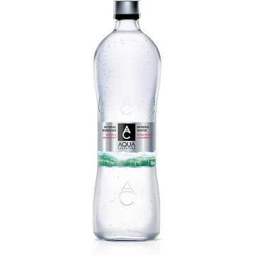 AQUA Carpatica Sparkling Mineral Water 750ml GLASS Nitrate Free - 6 Pack