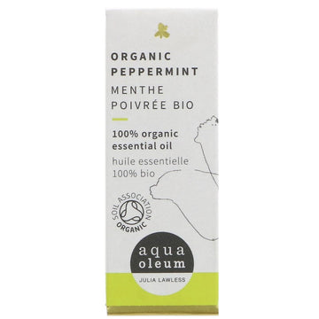 Aqua Oleum Organic Peppermint Essential Oil 10ml