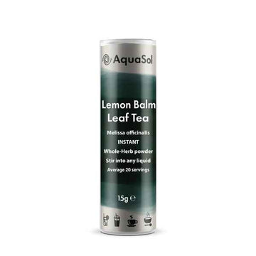 Aquasol Organic Lemon Balm Instant Herbal Tea 20g  - 2 Pack