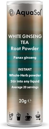 Aquasol White Ginseng Instant Herbal Tea 20g  - 2 Pack