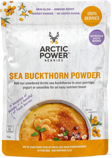 Arctic Power Berries 100% Sea Buckthorn Powder 70g