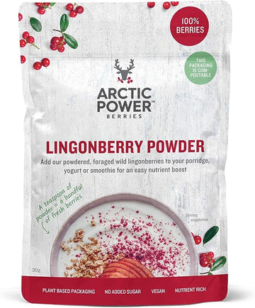 Arctic Power Berries 100% Lingonberry Powder 30g