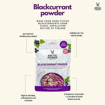 Arctic Power Berries 100% Blackcurrant Powder 70g