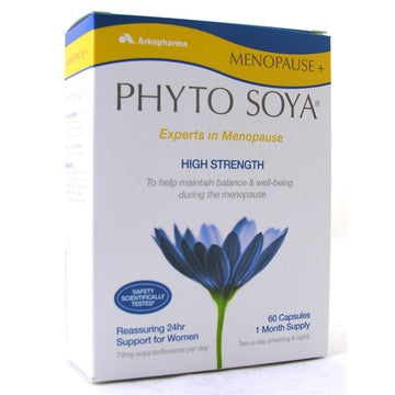 Arkopharma Arkocaps PhytoSoya High Strength 70mg 60 Capsules - 2 Pack