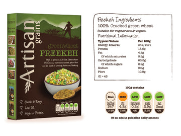 Artisan Grains Greenwheat Freekeh 200g - 2 Pack