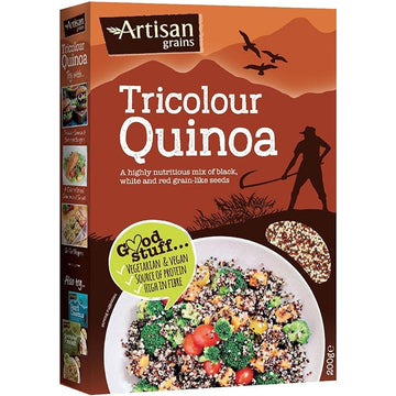Artisan Grains Tricolour Quinoa 200g - 2 Pack