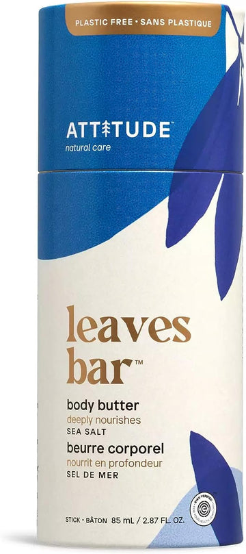 Attitude Body Butter Leaves Bar - Sea salt