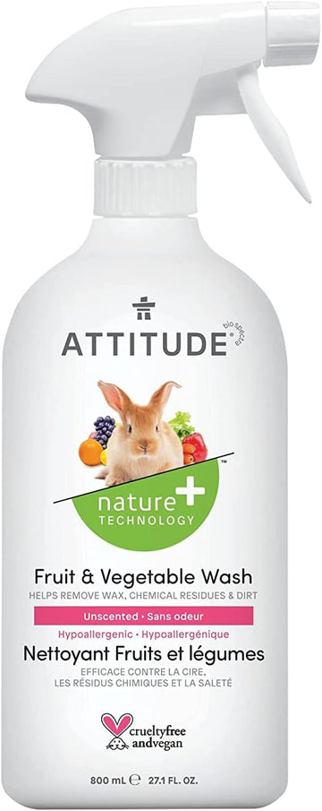 Attitude Fruit and Vegetable Cleaner 800ml