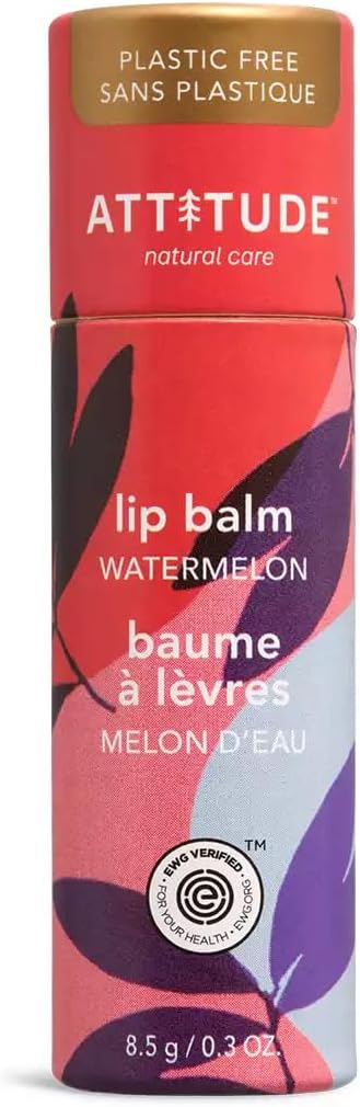 Attitude Plastic-Free Lip balm WATERMELON 85g