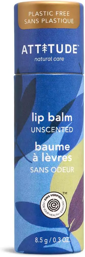 Attitude Plastic-Free Lip balm UNSCENTED 85g