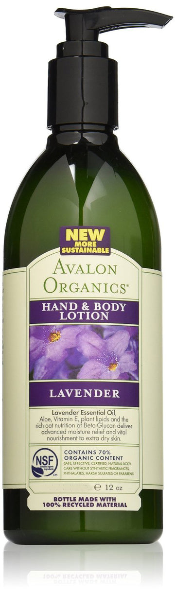 Avalon Organics Lavender Hand & Body Lotion 350ml