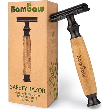 Bambaw | Bamboo safety razor | Classic Dark