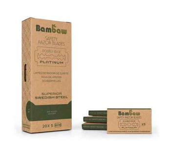 Bambaw Bambaw | 100 razor blades (20 pack of 5 blades)