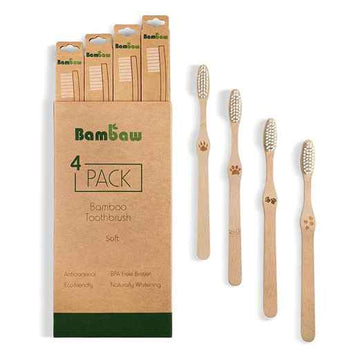Bambaw Bambaw | Bamboo toothbrushes (4) | Soft