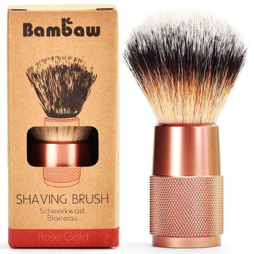 Bambaw Bambaw | Shaving Brush | Rose Gold