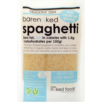 Bare Naked Noodles Bare Naked Spaghetti 380g - 6 Pack