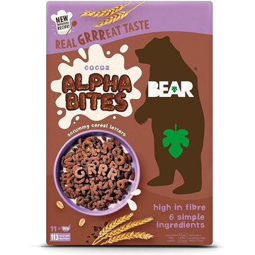 BEAR BEAR Alphabites Cocoa 350g - 4 Pack