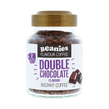Beanies Coffee Beanies Double Chocolate Flavour Instant Coffee 50g - 2 Pack