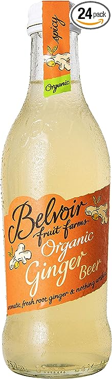 Belvoir Organic Ginger Beer 250ml Non-Alcoholic  - 24 Pack