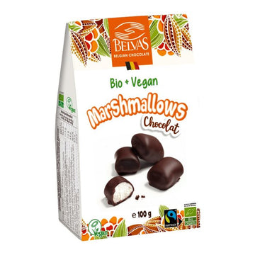 Belvas Vegan Chocolate Marshmallows Bio 100g